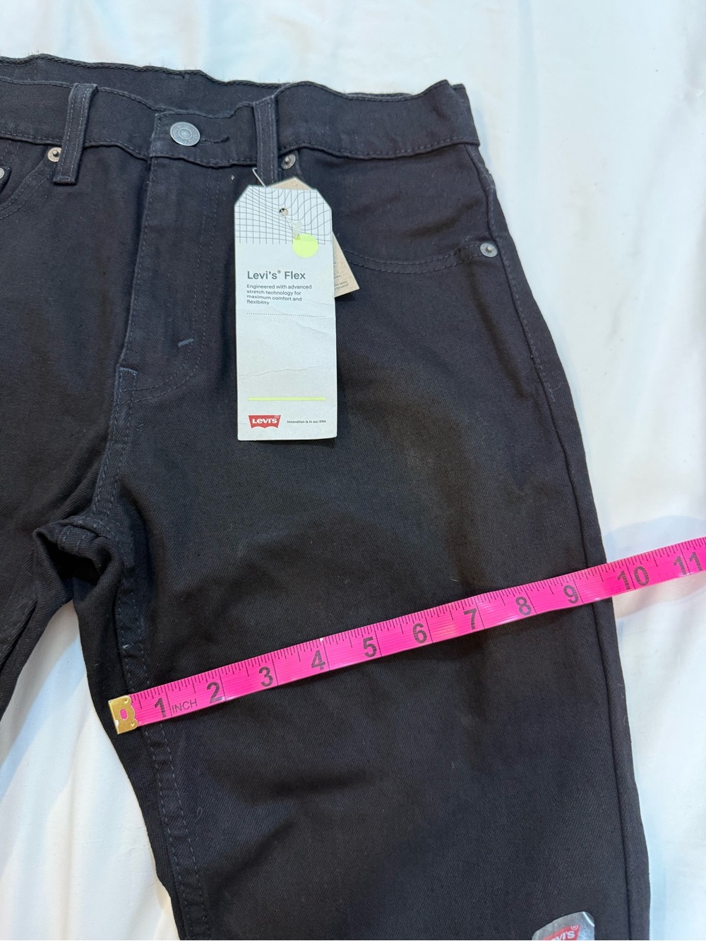 Levi’s 502 Taper Men’s Jeans | Black | 29x30 | New With Tags - Picture 8 of 16